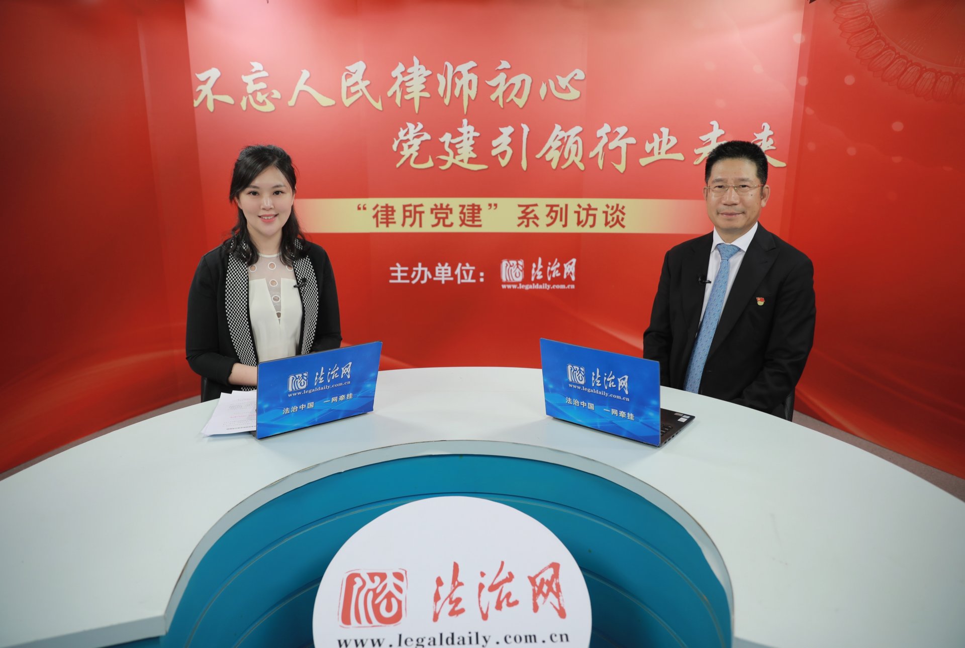 对话海润天睿党总支书记许家武