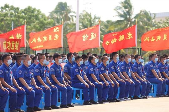 召开天舟六号飞行任务决战誓师大会
