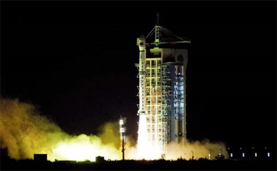 长征四号丙运载火箭在酒泉卫星发射中心
